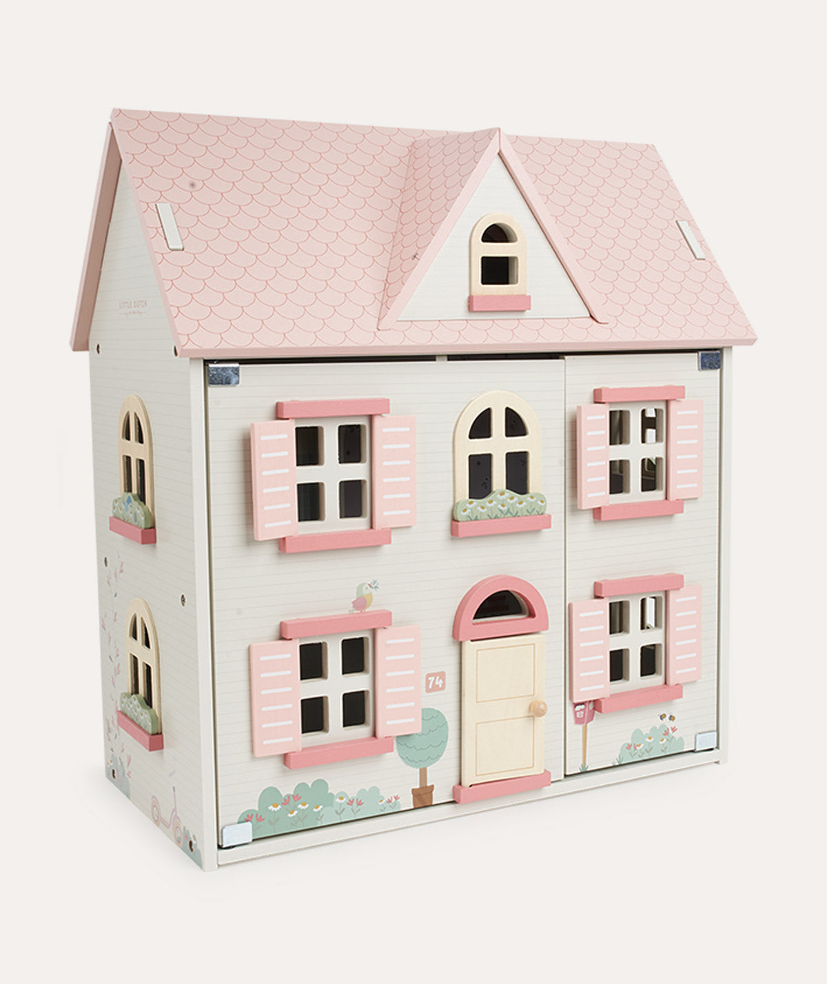 The pink dollhouse sales