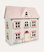 Wooden Dollhouse: Pink