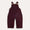 Classic Corduroy Dungarees: Berry