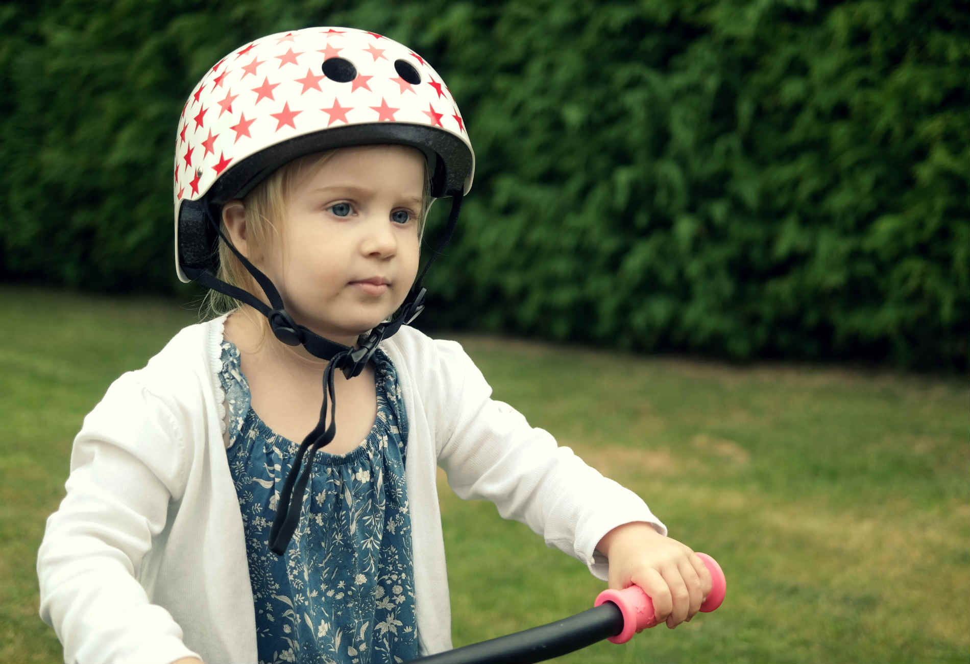 First bike hot sale helmet