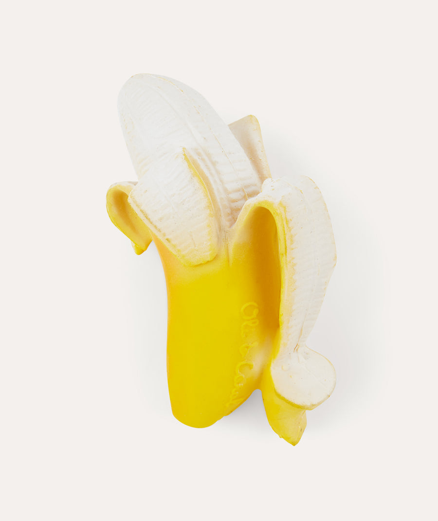 Ana Banana Teether & Bath Toy: Yellow