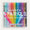 Rainbow Sparkle Glitter Markers: Multi