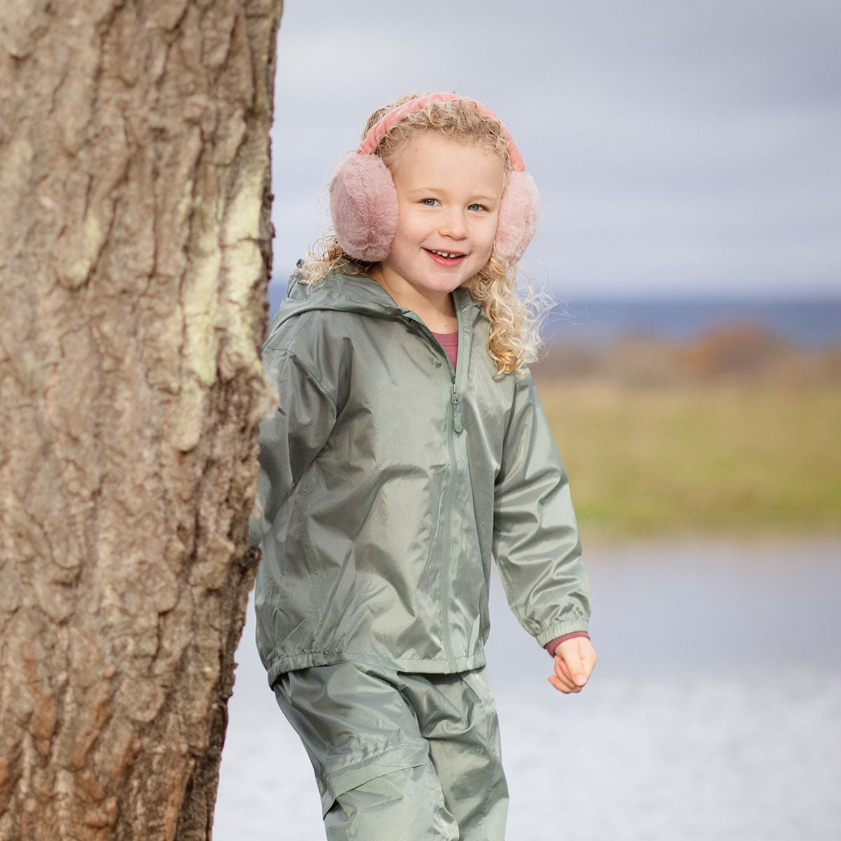 Buy the Purple KIDLY Label Packaway Waterproof Jacket KIDLY