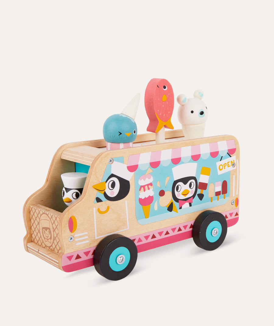 Penguin's Gelato Van