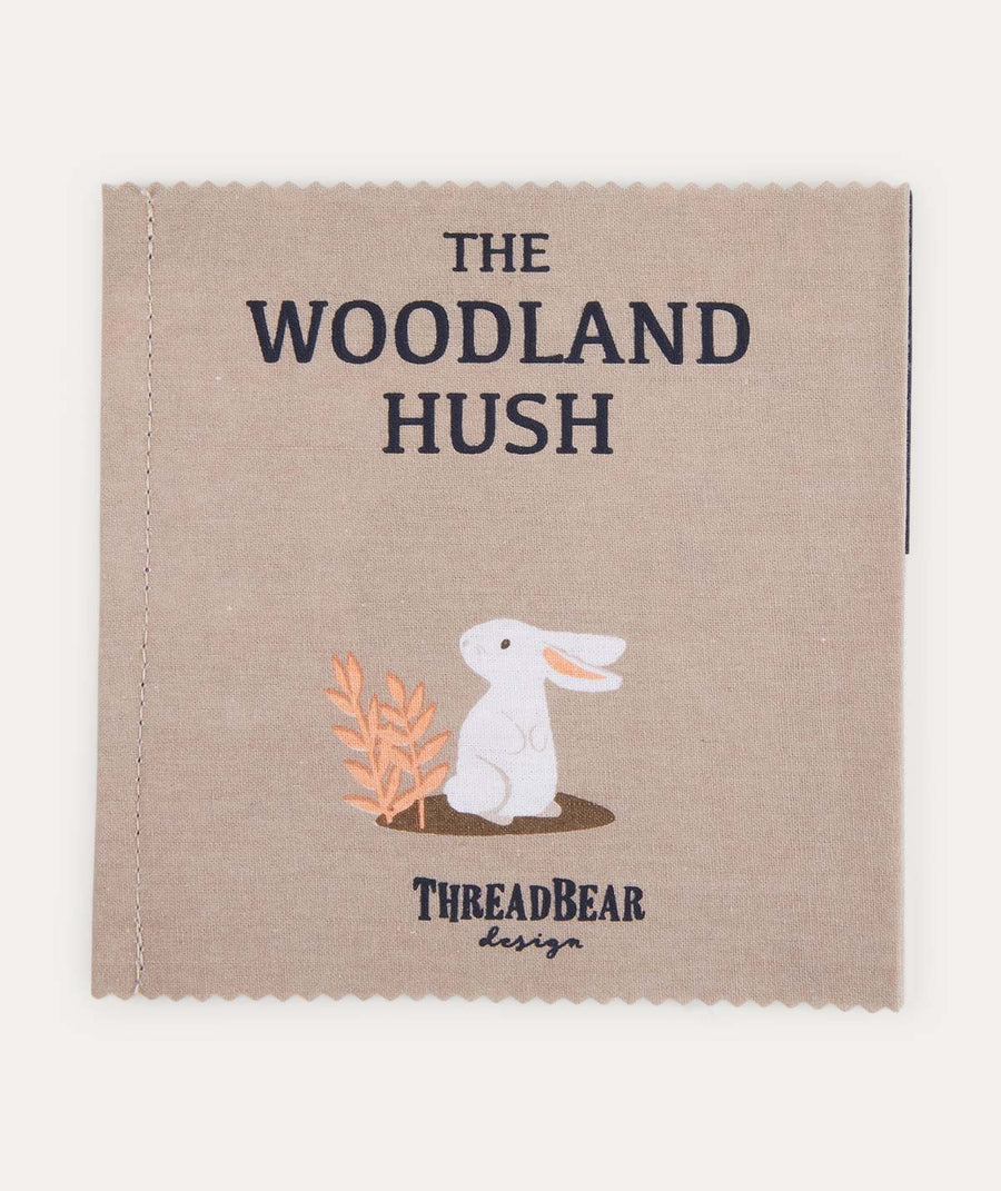The Woodland Hush Rag Book: Brown